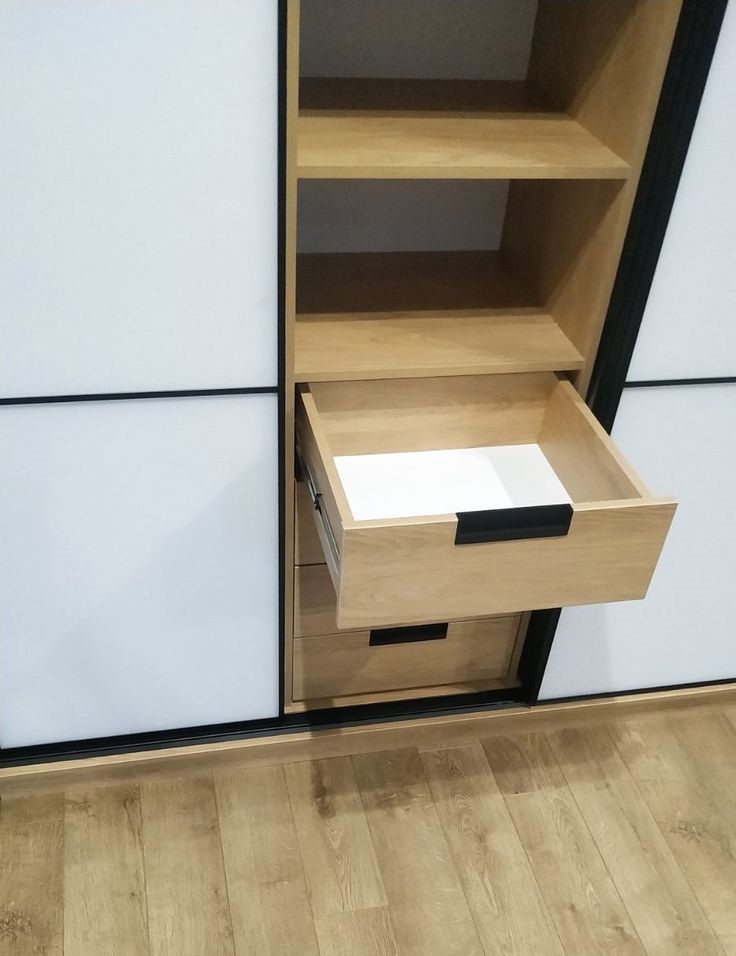 Шкаф купе белый глянец. Фото 3