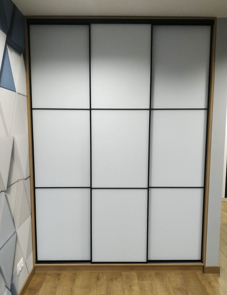 Шкаф купе белый глянец. Фото 5